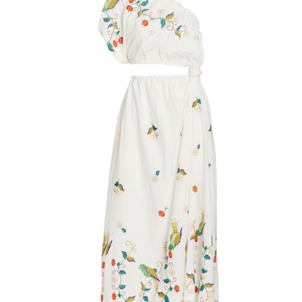 FARM RIO Pitanga one shoulder cut-out maxi dress - Picture 3 of 15